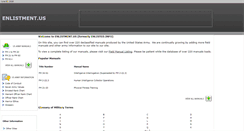 Desktop Screenshot of enlistment.us